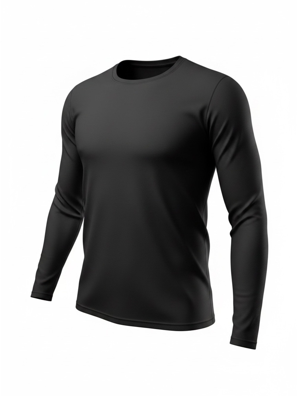 Red Head Co. Black Long Sleeve Performance Crewneck Shirt Size XL